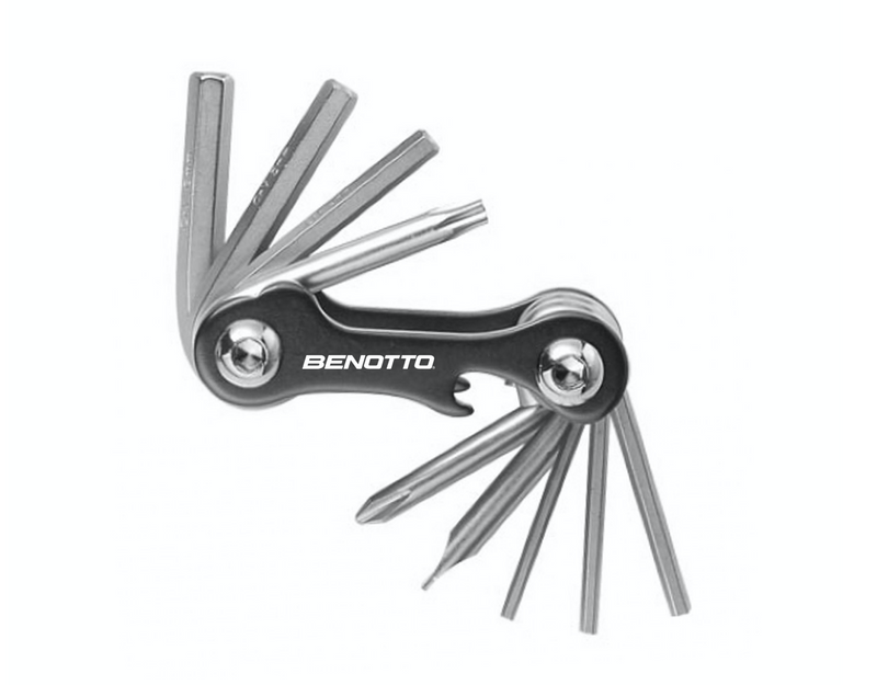 BENOTTO Multiherramienta 9 piezas y destapador