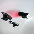 BENOTTO Luz Urbano Delantera/Trasera para Casco USB 80 Lumens