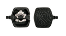 LOOK Pedal Hibrido GEO TREKKING GRIP Plataforma / Contacto SPD Composite Elastomero CrMo + Placas