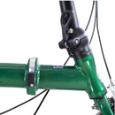 Bicicleta BENOTTO Plegable PIEGARE R16 3V. Unisex Frenos V Aluminio Verde Oscuro Talla:UN