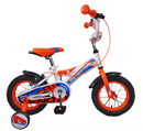 BENOTTO Bicicleta Infantil BAMBINO R12 1V. Niño Frenos Caliper Acero Blanco/Naranja Talla:UN