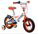 BENOTTO Bicicleta Infantil BAMBINO R12 1V. Niño Frenos Caliper Acero Blanco/Naranja Talla:UN