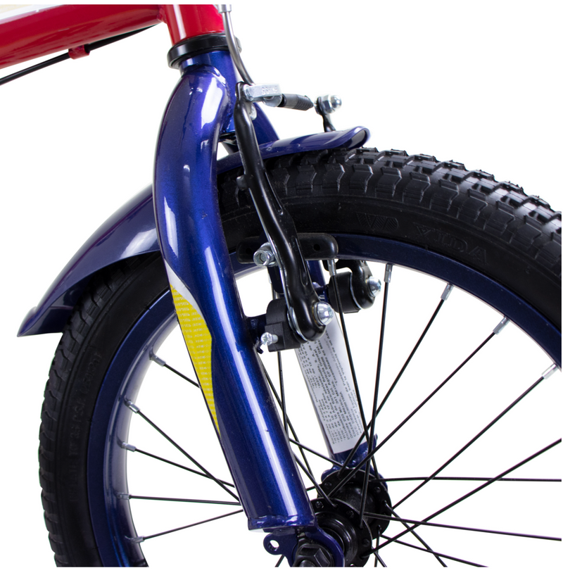 Bicicleta BENOTTO Cross VIKING R16 1V. Niño Frenos V Acero Rojo/Azul Brillante Talla:UN