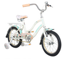Bicicleta BENOTTO City BETTINA R16 1V. Niña Frenos Contrapedal Ruedas Laterales Aluminio Blanco Talla:UN