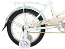 Bicicleta BENOTTO City BETTINA R16 1V. Niña Frenos Contrapedal Ruedas Laterales Aluminio Blanco Talla:UN