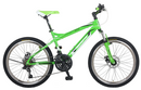 BENOTTO Bicicleta de Montaña IGNITION R24 21V. FS Frenos Doble Disco Mecanico Acero Verde Talla:UN