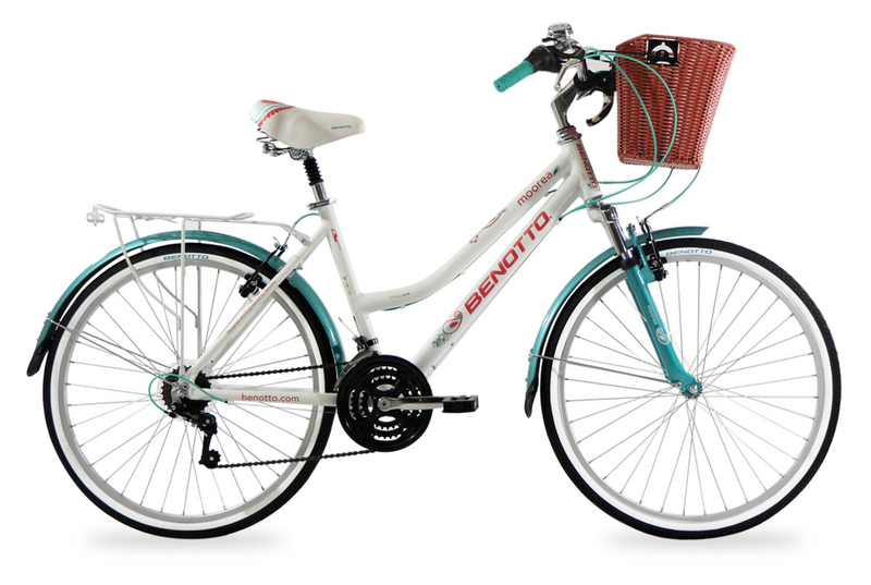 BENOTTO Bicicleta City MOOREA R26 21V. Mujer Aluminio