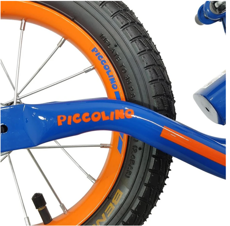Bicicleta Benotto Piccolina Infantil Entrenadora Rodada 12 Azul