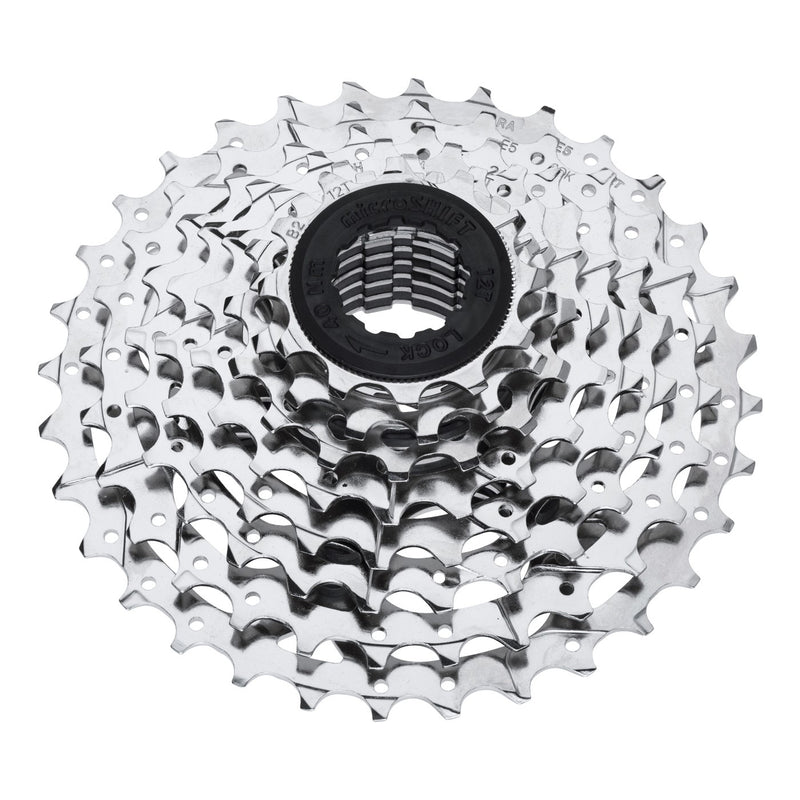 Cassette de Piñones MICROSHIFT MTB CS-H082 Acero 8P 11/34 MEZZO Nickel/Plata