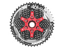 Cassette de Piñones SUNRACE MTB CSMX8 11P 11/50D Aluminio Negro Cajita CSMX8.EA5R.0S1.BXB