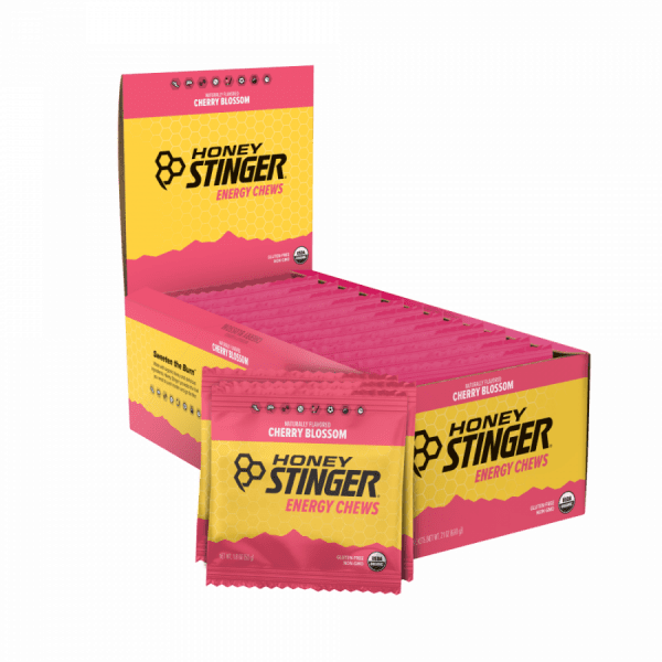 Honey Stinger Chews Cherry Blossom Caja c/12 pz