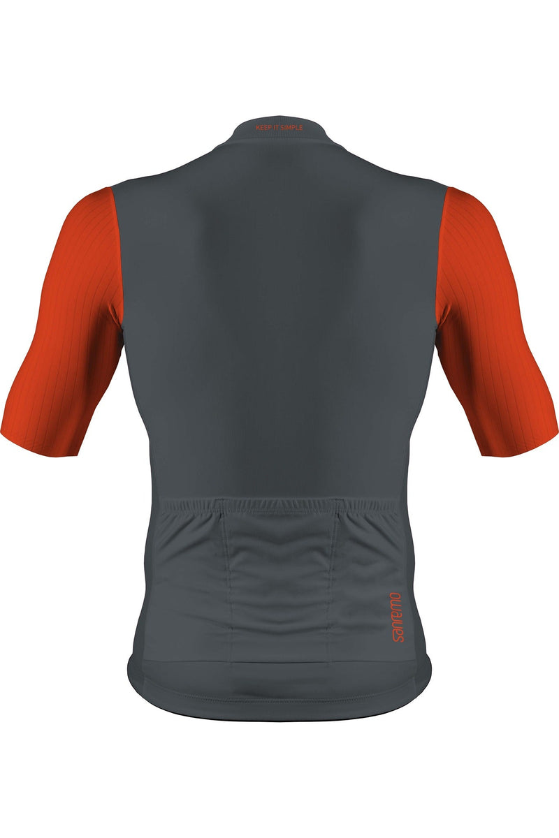 Jersey Corsa Grey Red - Hombre