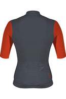 Jersey Corsa Grey Red  - Mujer