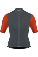 Jersey Corsa Grey Red  - Mujer