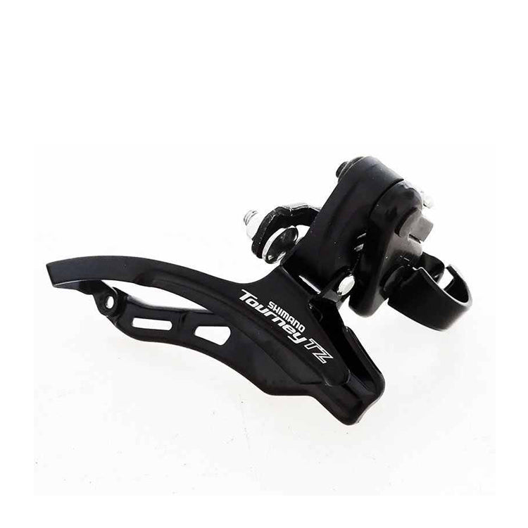 Desviador Central SHIMANO FD-TZ500 MTB 28.6 Tiron Arriba para 42Dts. Tourney Negro