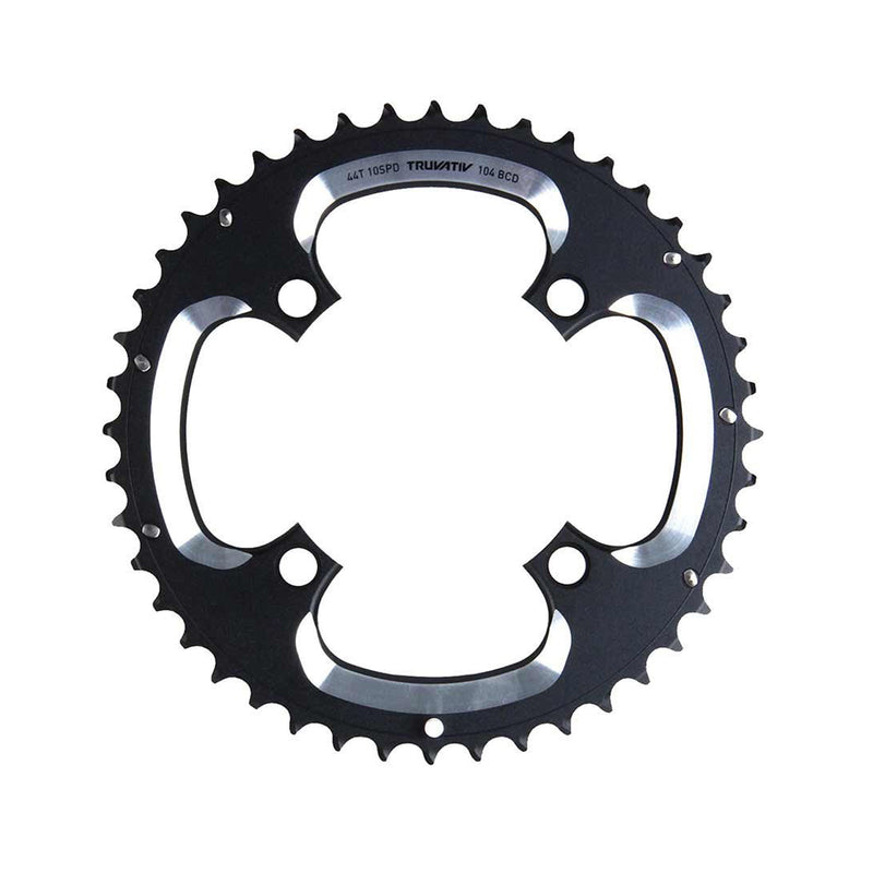 Disco para Multiplicacion TRUVATIV Montaña 44D S1 104 BCD Aluminio 5mm Negro 3X10 11.6215.188.200