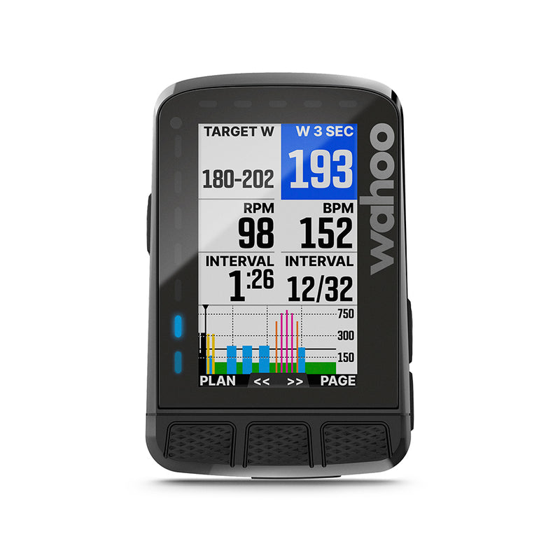 PAQUETE WAHOO ELEMNT ROAM V2 GPS CICLOCOMPUTADORA Y SENSORES DE RITMO CARDIACO, VELOCIDAD Y CADENCIA