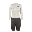 Enterizo SUAREZ AVANT NEPS Full Body Manga Larga Mujer Blanco/Negro Talla:CH