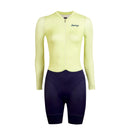 Enterizo SUAREZ AVANT CYTRUS Full Body Manga Larga Mujer Lima/Azul Talla: G