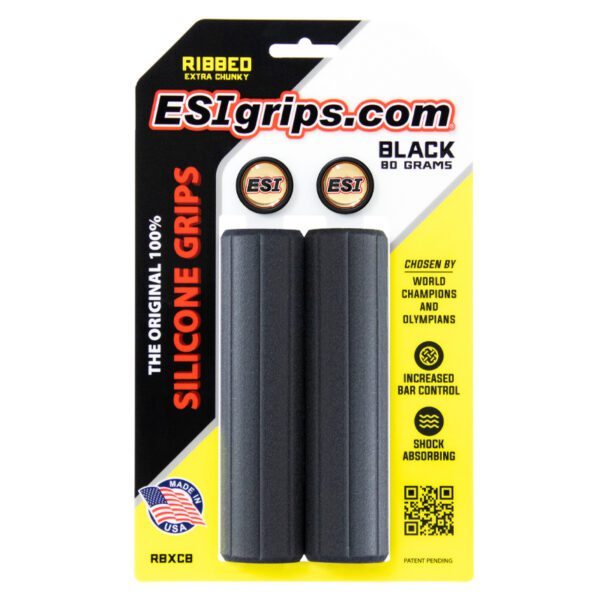 Puños Esigrips Ribbed Extra Chunky Negro