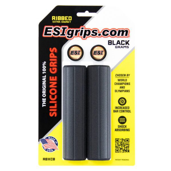 Puños Esigrips Ribbed Chunky Negro