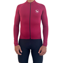 Jersey Basic Manga Larga - Hombre - Burgundy