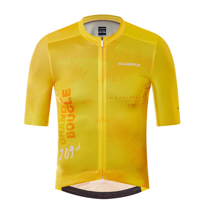 Jersey SUAREZ AVANT GRANDE BOUCLE Tour de France Hombre Amarillo Talla: XG