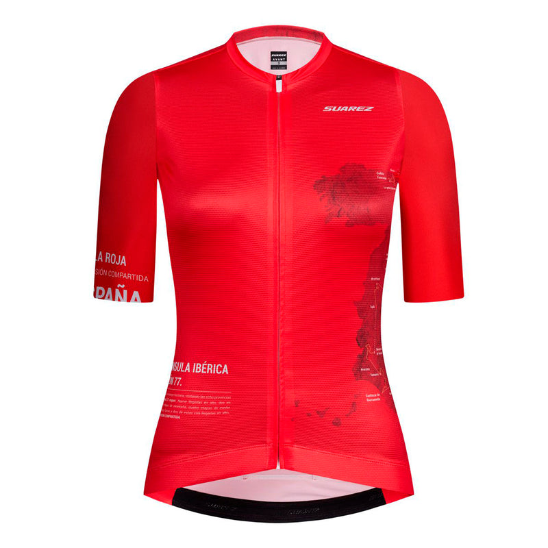 Jersey SUAREZ AVANT LA ROJA Vuelta de España Mujer Rojo Talla: CH WCJ2134600S1261