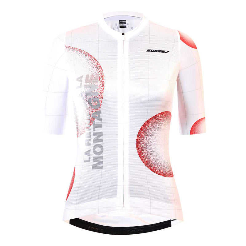 Jersey SUAREZ AVANT MAILLOT A POIS Tour de France Mujer Blanco Talla: M WCJ2134600M1230