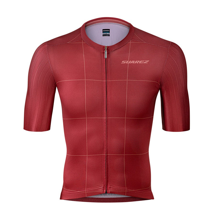 Jersey SUAREZ PERFORMANCE OXY Manga Corta Hombre Vino Talla:XG MCJ5127300XL713