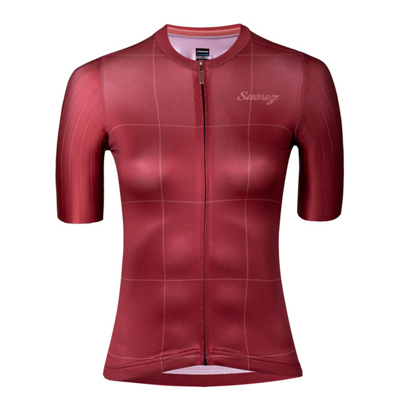 Jersey SUAREZ PERFORMANCE OXY W Manga Corta Mujer Vino Talla:CH MCJ5127300S721