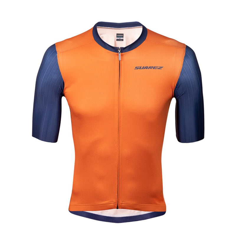 Jersey SUAREZ PERFORMANCE RUSSET Manga Corta Hombre Naranja Talla:CH MCJ5127300S711