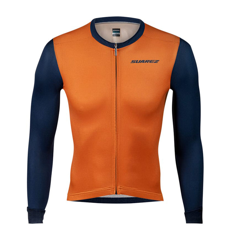 Jersey SUAREZ PERFORMANCE RUSSET Manga Larga Hombre Naranja Talla:M MCJ5127400M711