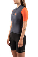 Jersey Corsa Grey Red  - Mujer