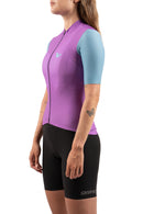 Jersey Corsa Purple Gray - Mujer