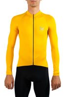 Jersey Basic Manga Larga - Hombre - Amarillo Quemado