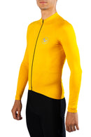 Jersey Basic Manga Larga - Hombre - Amarillo Quemado