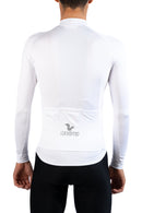 Jersey Basic Manga Larga - Hombre - Blanco
