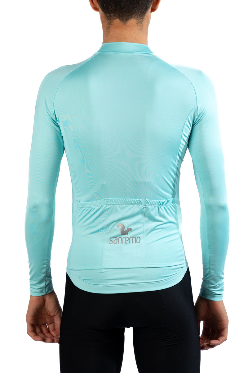 Jersey Basic Manga Larga - Hombre - Menta