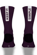 Calcetas PRO KIS Morado Oscuro