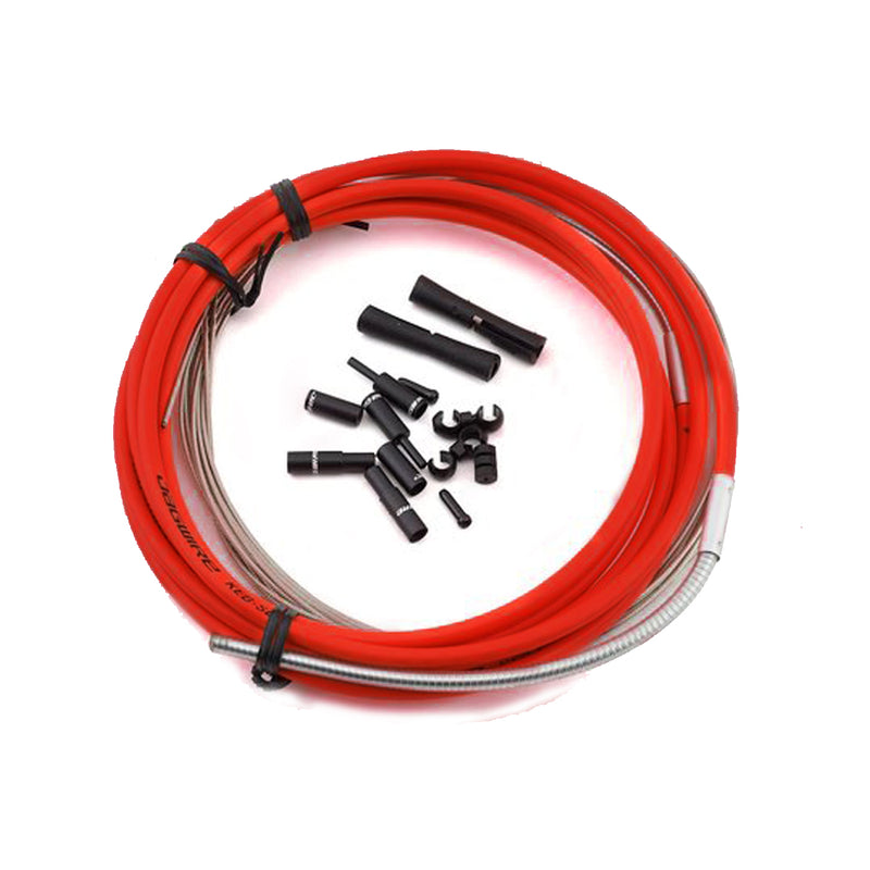 Kit de cableado para Freno JAGWIRE Pro Ruta Sram/Shimano Rojo PCK204