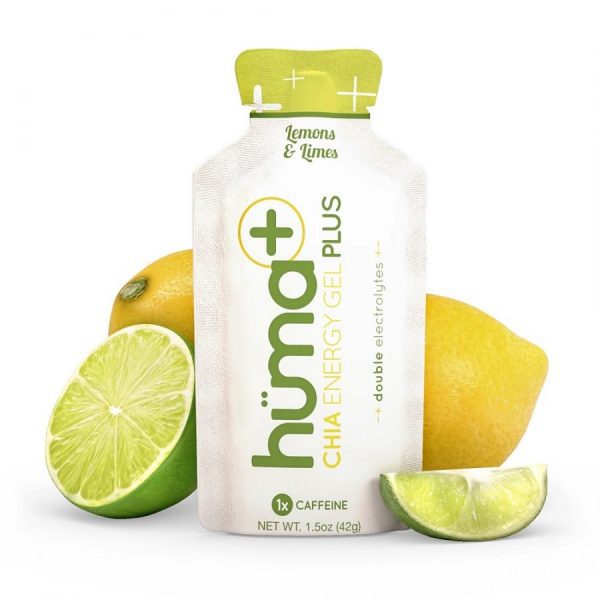 Huma Chia Energy Gel Plus Lemons & Limes 42gr c/24pz