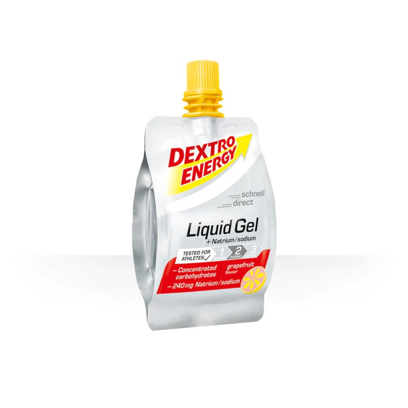 Dextro Energy Liquid Gel Grapefruit 60 Caja c/18pz