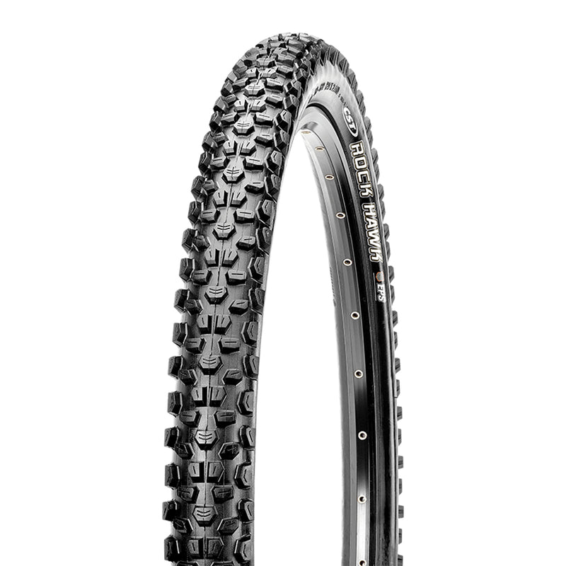 Llanta CST 27.5X2.25 (54-584) MTB ROCK HAWK Negra 60TPI Doblable Tubeless C1844