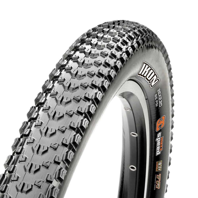 MAXXIS LLANTAS  IKON – 26X2.20 / ALAMBRE / NEGRO / 60 TPI (T)