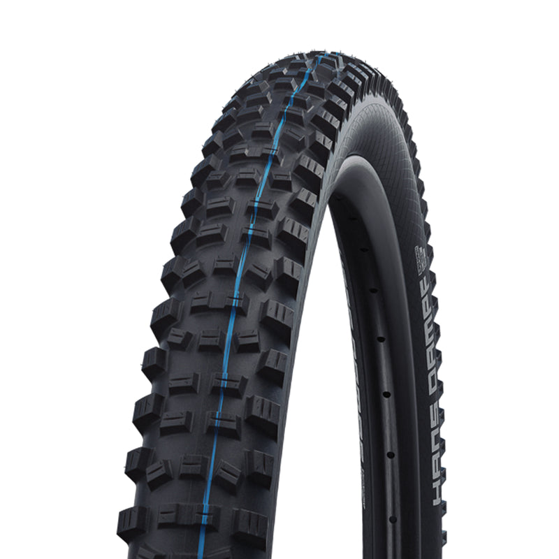 Llanta SCHWALBE 27.5X2.35 (60-584) Montaña HANS DAMPF Evolution Super Trail AddiX Tubeless Easy Negro Doblable 11601104.01