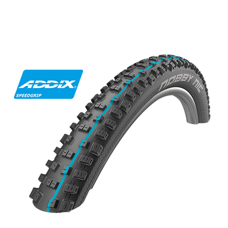 Llanta SCHWALBE 29X2.40 (62-622) Montaña NOBBY NIC Evolution Super Ground AddiX Tubeless Easy Negro Doblable 11654143.01