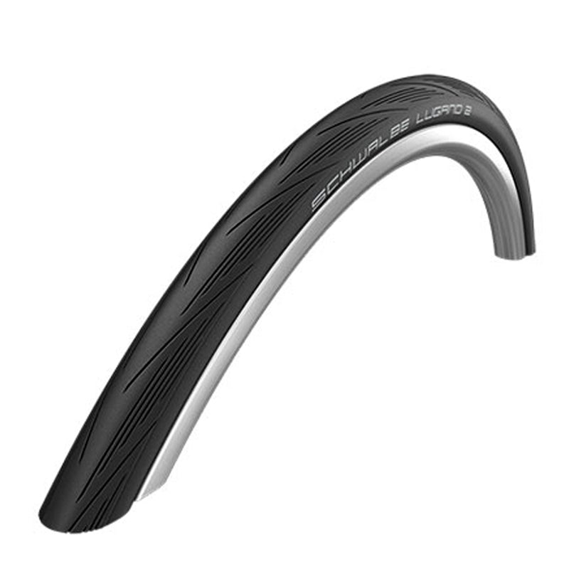 Llanta SCHWALBE 700X25C (25-622) Ruta LUGANO II Active Line Kevlar Guard Silca Negro Doblable 11654009
