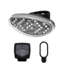 Luz BENOTTO Urbano Trasera Direccional USB (3.7V) 8 lúmenes con Control al Manubrio JY-1305