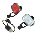 Luz BLACKBURN CLICK USB COMBO LIGHT Delantera+Trasera USB 60/20 Lumens Negro 7074410